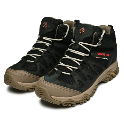 MODE FULL Slip Resistant, Abrasion Resistant, Breathable High top Mountaineering Shoes Men’s