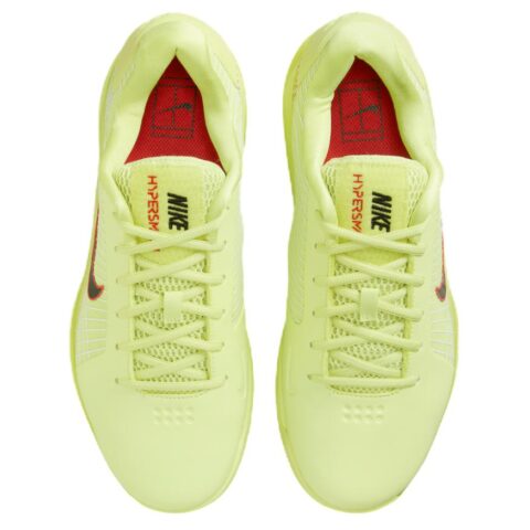 Nike Court Air Zoom Vapor 12 Hypersmash Hc Light Lemon Twist Light Crimson White Black