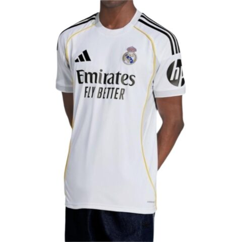 Adidas Free Shipping With AdiClub Real Madrid 25/26 Home Jersey