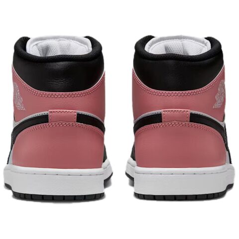 Jordan 1 Mid White Rust Pink Black