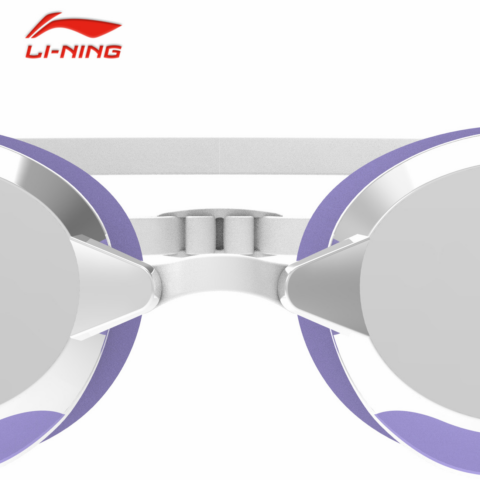 Li Ning Swim Goggles Silicone/TPU Unisex White