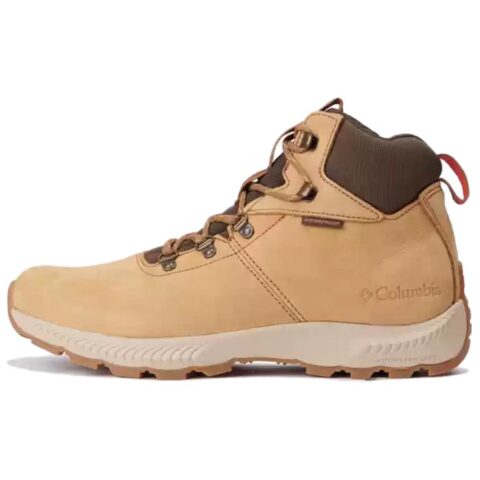 Columbia Landroamer Comfortable Slip Resistant Abrasion Resistant Mid top Outdoor Shoes Men's Brown