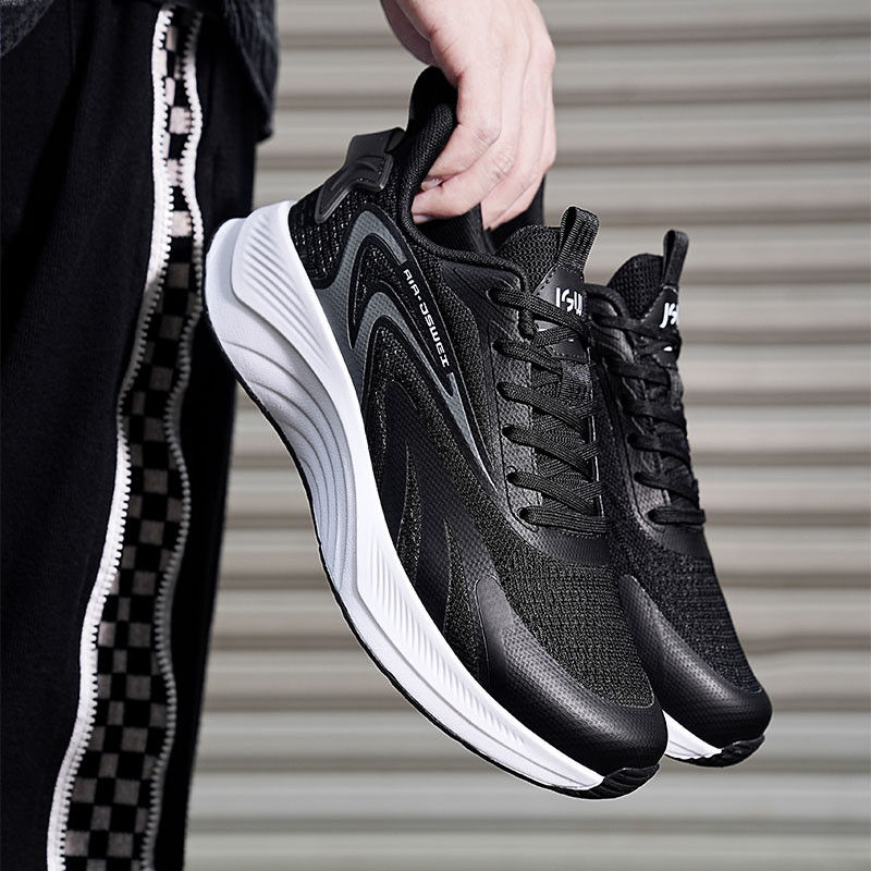 JSWEI Lightweight Cushioning Breathable Low top Running Shoes Men’s