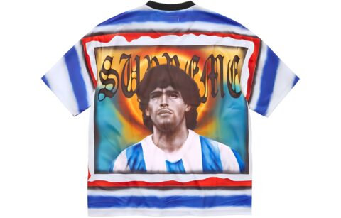 Supreme Maradona Soccer Jersey
