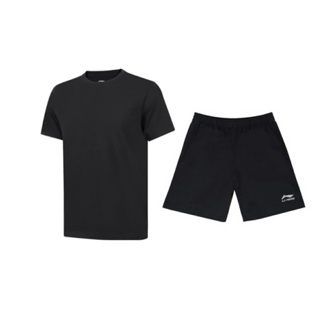 Li Ning Casual Sportswear Unisex Black+Black