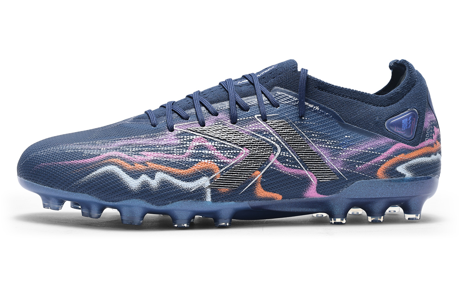 KELME Shadow 2.0 MG Multi Ground Cushioning Rebound Soccer Shoes Unisex Dark Blue