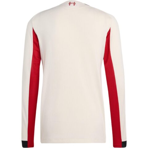 Adidas Free Shipping with adiClub Liverpool Fc 25/26 Long Sleeve Away Authentic Jersey