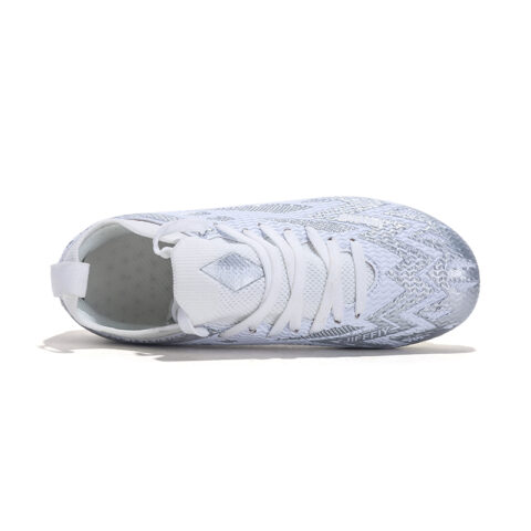 Jifffly FG Firm Ground Artificial Turf Cushioning Abrasion Resistant Breathable Coverage Impact Resistant Soccer Shoes