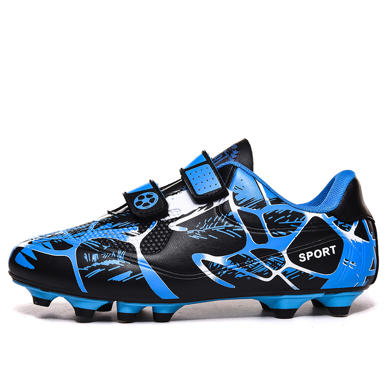 BIANSULONG Soccer Shoes Unisex Low Top Black
