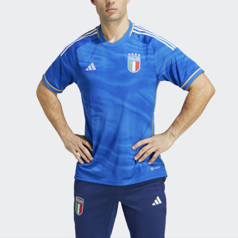 adidas Men’s Italy 2023 Home Jersey Blue