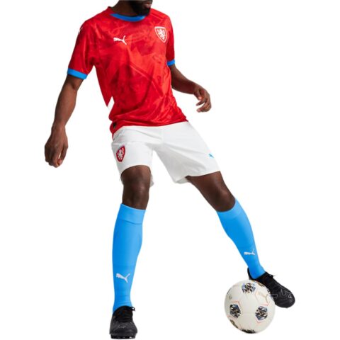 PUMA Czech Republic Football Soccer Jersey Men’s Red Durable Red