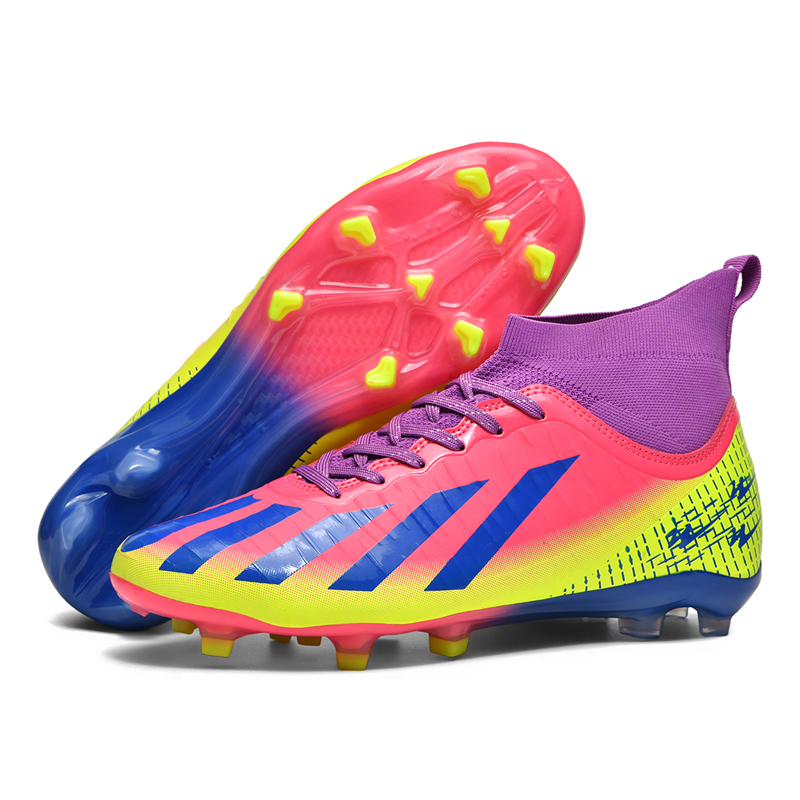 Binary FG Firm Ground Cushioning Lightweight Slip Resistant Cushioning Lightweight Slip Resistant Soccer Shoes Unisex