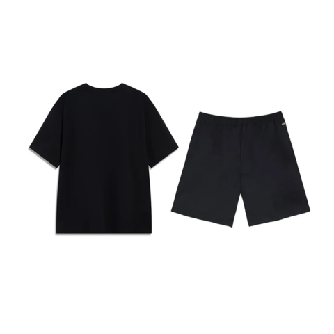 Li Ning Casual Sportswear Unisex Black+Black