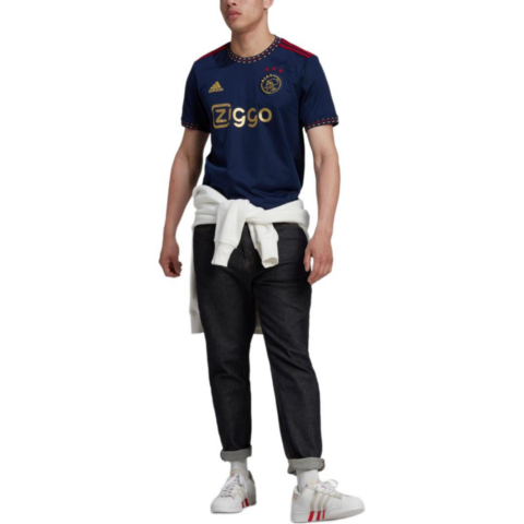 Adidas Soccer Jerseys Men’s Navy Blue Moderate Straight Fit