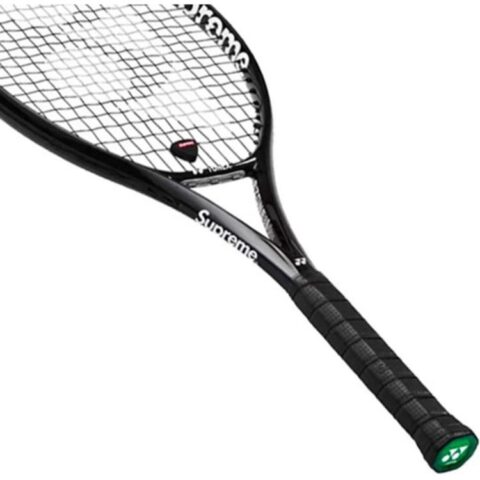 Supreme x YONEX 305g Racket Weight 100 Square Inches Head Size Black Unisex Tennis Rackets
