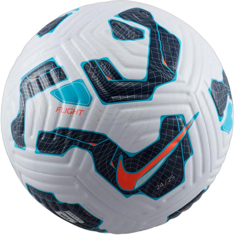 Nike Size 5 Soccer Ball Pu Unisex White Blue