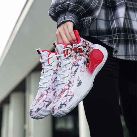 JSWEI Cushioning Slip Resistant Abrasion Resistant Low top Basketball Shoes Women’s