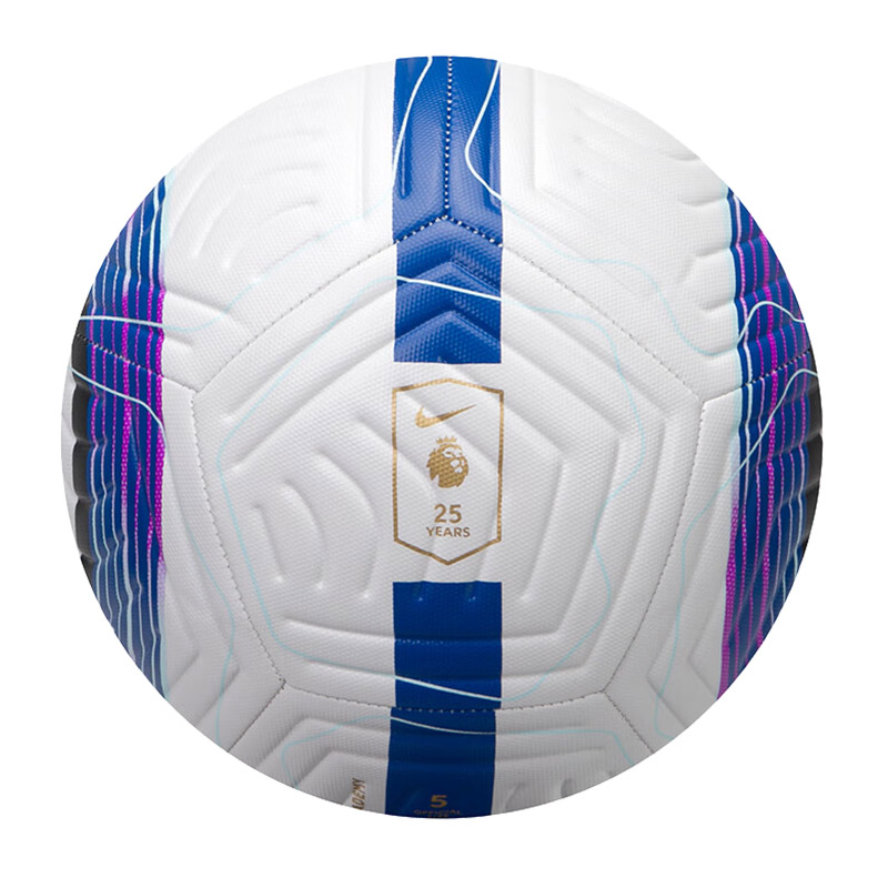 Nike Premier League Academy Size 5 Ball Soccer Ball Rubber Machine Stitched Soccer Ball Unisex Blue White