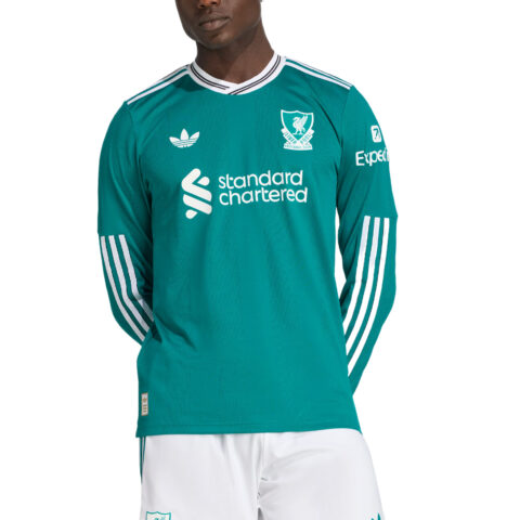 Adidas Originals Free Shipping with adiClub Liverpool Fc 25/26 Long Sleeve Third Authentic Jersey