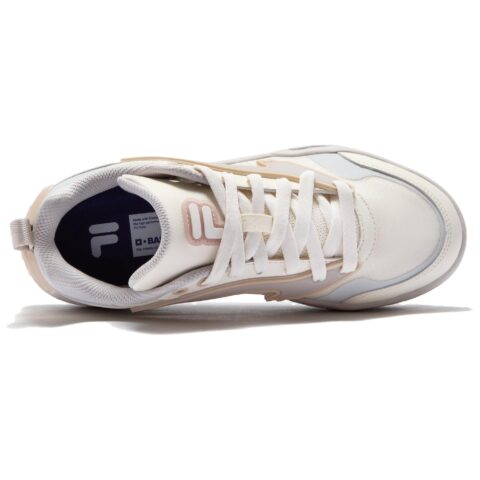 FILA FUSION Bat Shoe Low top Vintage Basketball Shoes Women’s Milk White