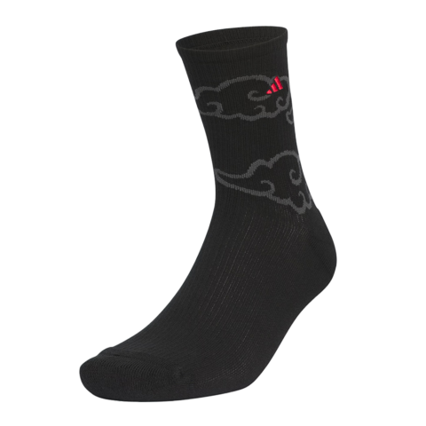 Adidas Crew Socks Unisex 1 Pack Black/Energy Red/Dark Gray