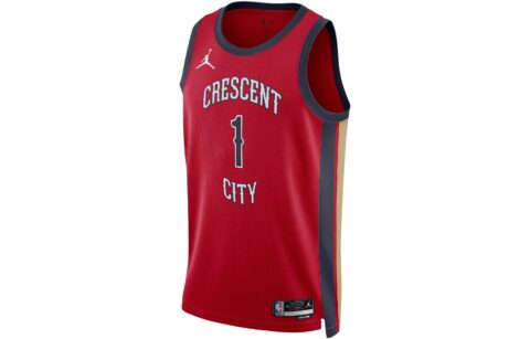 Jordan Zion Williamson New Orleans Pelicans 2023/24 Statement Edition Jordan Dri-FIT Nba Swingman Jersey