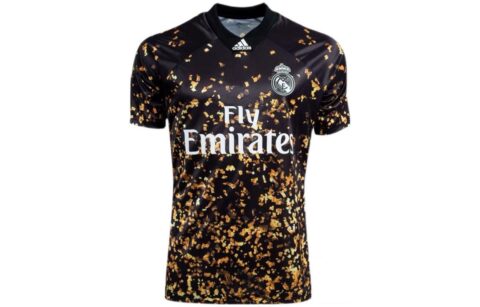Adidas Soccer Jerseys Men's Black Moderate Straight Fit