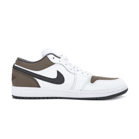 Jordan Air Jordan 1 Abrasion Resistant Abrasion Resistant Low top Vintage Basketball Shoes Unisex White