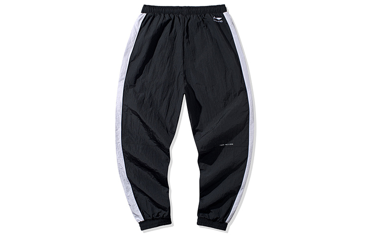 Li Ning Sports Pants Unisex New Standard Black Moderate
