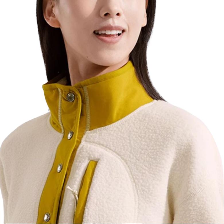 THE NORTH FACE Urban Exploration Fleece Clothing Women’s Dune White