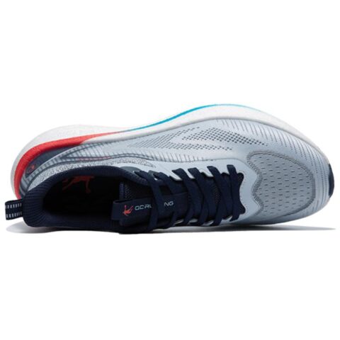QIAODAN Light Speed 4.0 PLUS Cushioning Breathable Low top Q KUNGFU TURBO Casual Running Shoes Men’s Blue