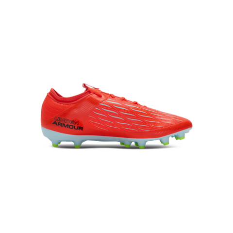 Under Armour Magnetico Select 4 Soft And Comfortable FG Firm Ground Abrasion Resistant Soccer Shoes Unisex Red