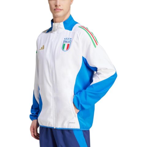 Adidas UEFA European Football Championship Italy Team Soccer Jersey Unisex White/Blue
