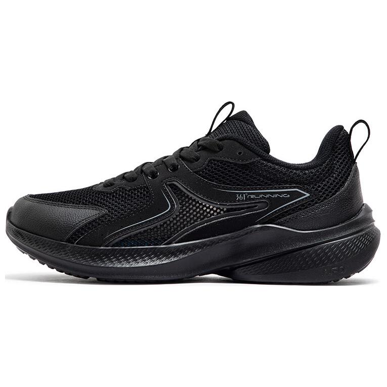 361° Abrasion Resistant Breathable Support Low top Casual Running Shoes Men’s Obsidian Black