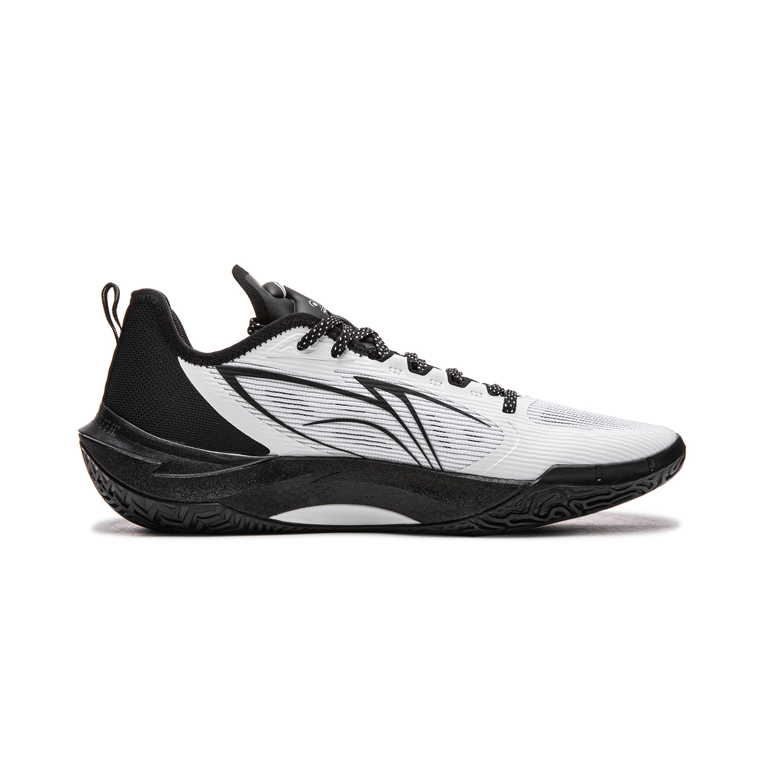 Li Ning Hurricane Low top Basketball Shoes Men’s Standard White Black