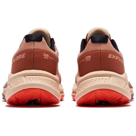 Erke Wild 1.5 Slip Resistant Abrasion Resistant Support Low top Running Shoes Men’s Coral Orange Glaze Color