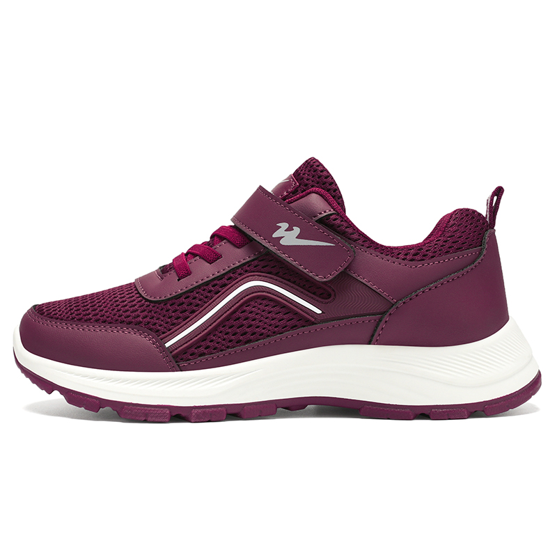 DOUBLE STAR 88 Elderly Women's Summer Mesh Walking Shoes For Seniors Mesh, Artificial Leather