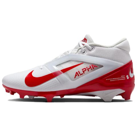 Nike Alpha Menace 4 Pro White University Red