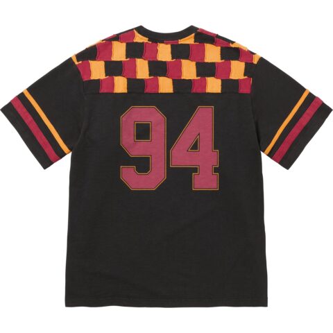 Supreme Patchwork Yoke Football T-shirt
