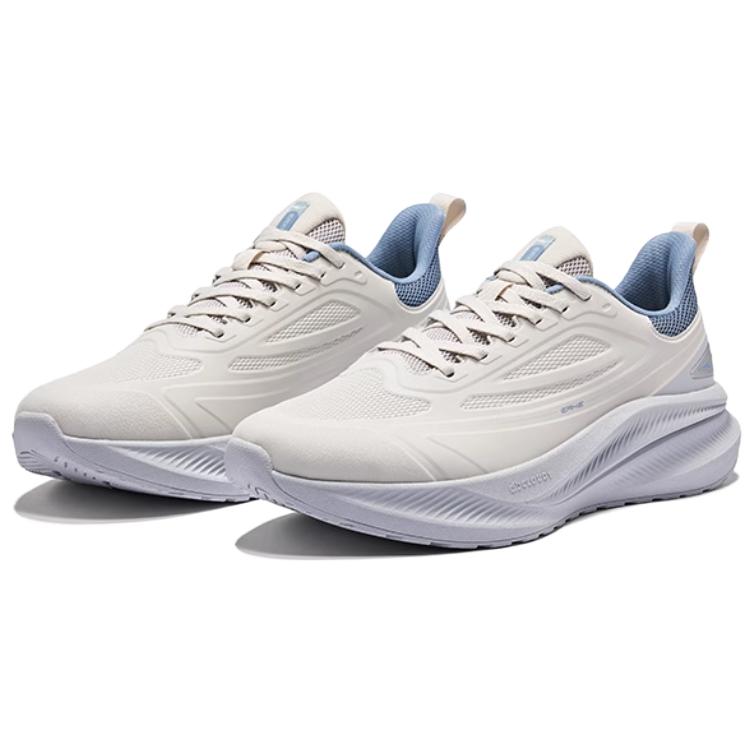 Erke Abrasion Resistant Breathable Abrasion Resistant Breathable Low top Casual Running Shoes Men’s Gray