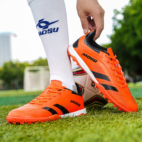 TONYBEAR Slip Resistant Abrasion Resistant Slip Resistant Abrasion Resistant Soccer Shoes Unisex