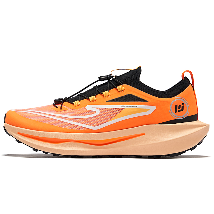 Erke Mugen PRO Running Shoes Men's Low Top Orange Black White