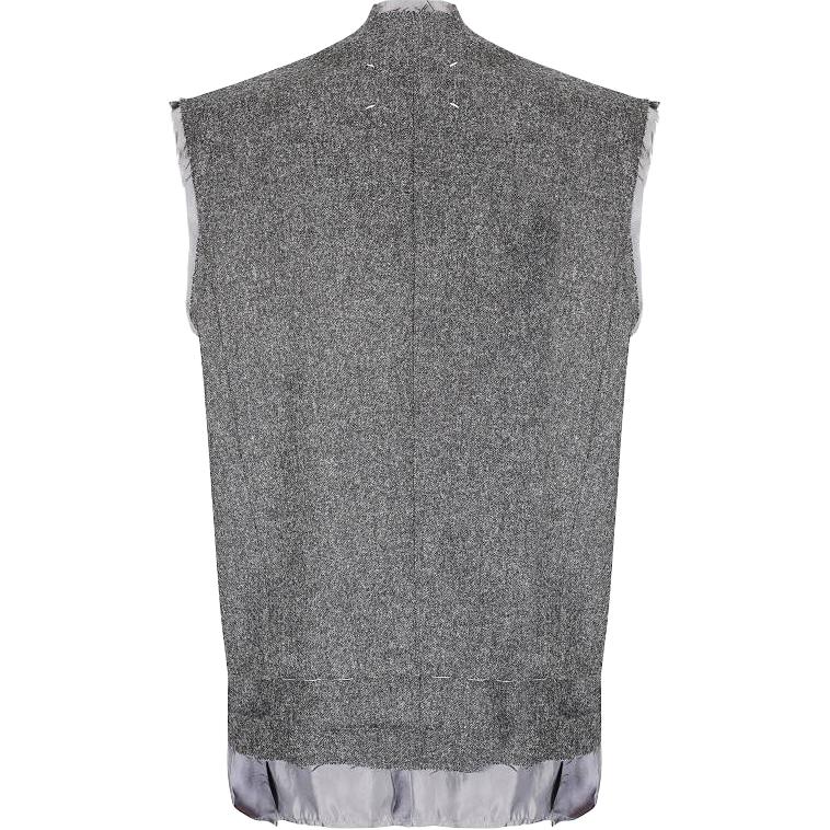Maison Margiela frayed-edges gilet