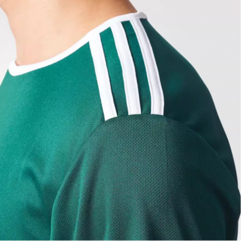 Adidas Soccer Jerseys Men’s Green Moderate Straight Fit