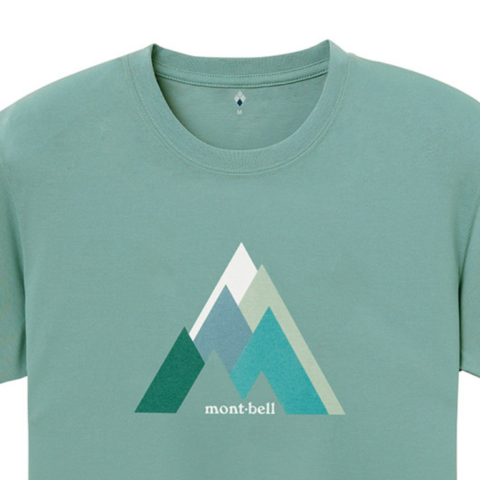 MONTBELL Quick Dry T Shirts Unisex