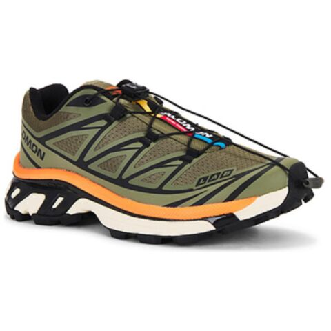 XT-6 Salomon ‘Deep Lichen Green Marmalade’