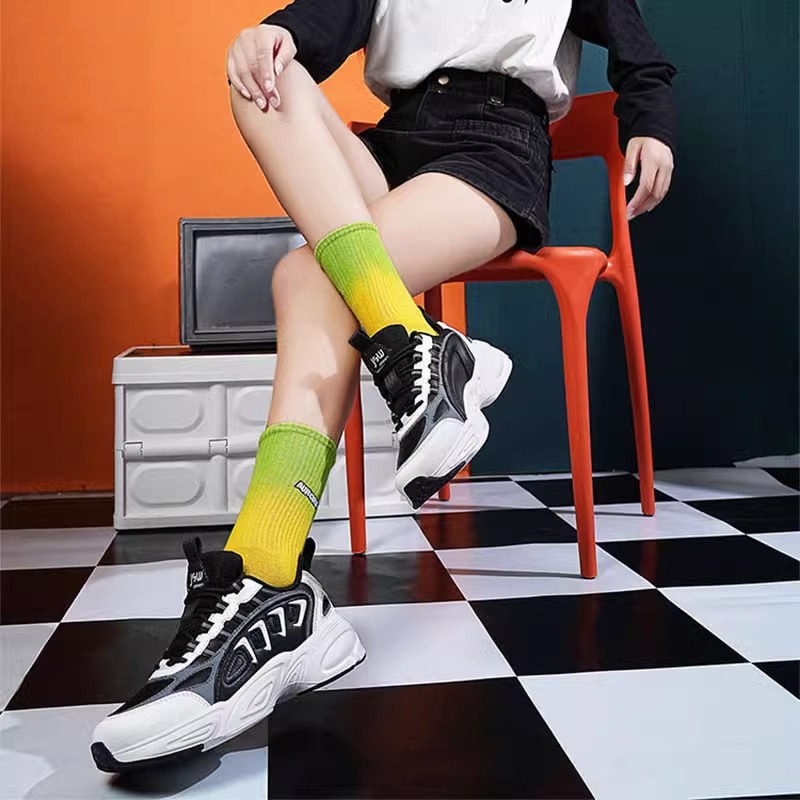 JSWEI Slip Resistant Abrasion Resistant Cushioning Low top Casual Running Shoes Women’s