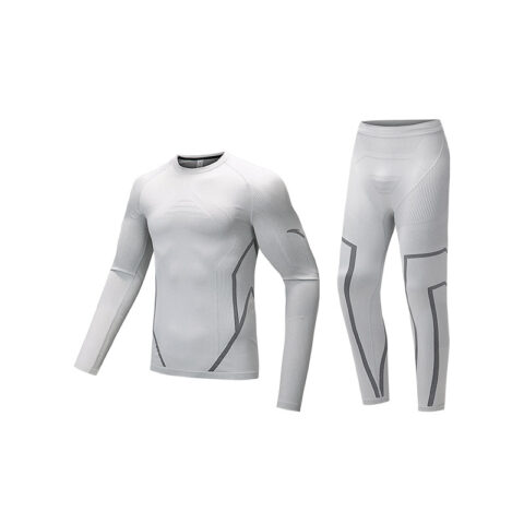 Anta Variety Training Collection Casual Sportswear Men’s Ice Blue Gray/Basic Black