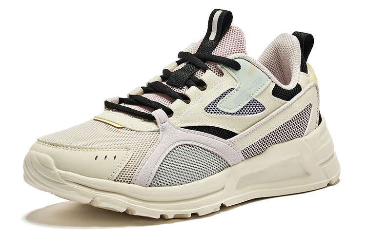 Erke Abrasion Resistant Low top Running Shoes Women’s Warm Linen Mist Pink