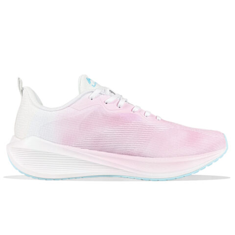 Li Ning Wuyue Cushioning Abrasion Resistant Breathable Low top Physical Fitness Test & Exam Running Shoes Men’s Pink